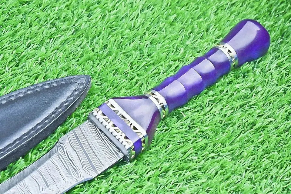 Damascus Blade Sword – 25" Overall Length SHKWORKS