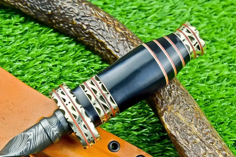 DAMASCUS Blade Kris Dagger Knife – 10" Overall Length SHKWORKS