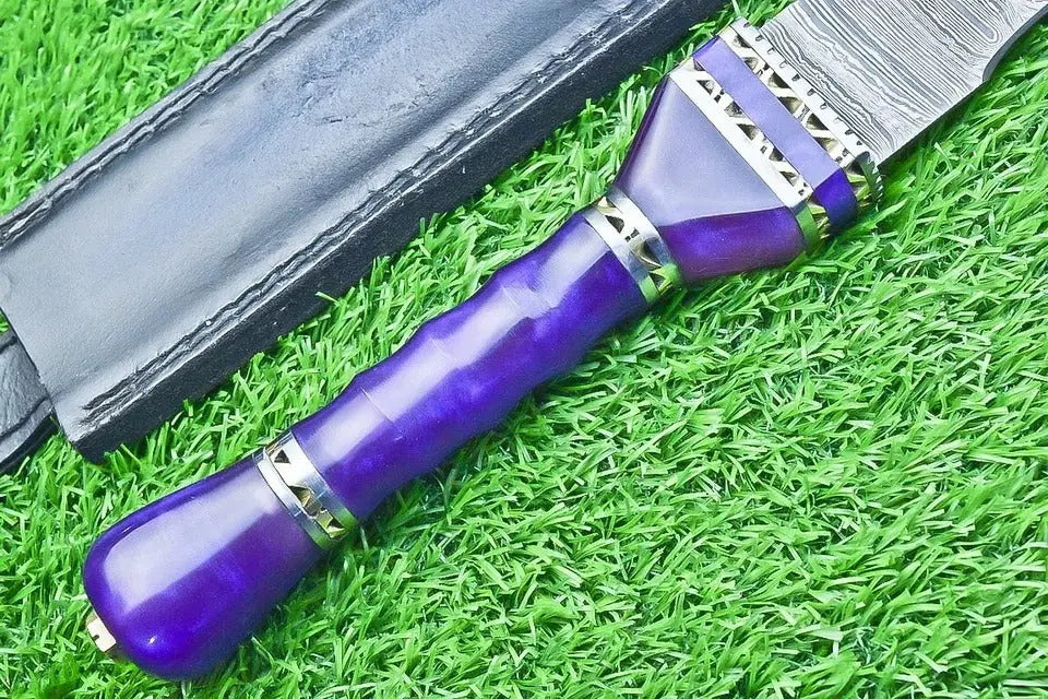 Damascus Blade Sword – 25" Overall Length SHKWORKS