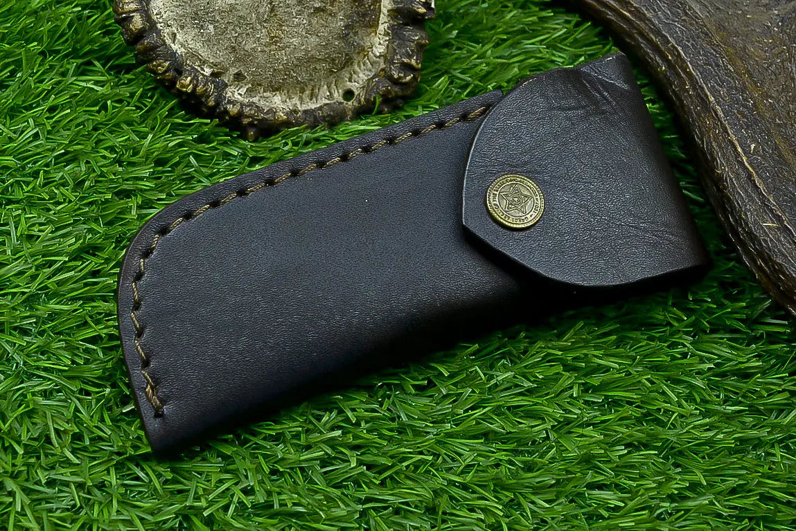 HANDMADE Damascus steel Blade Pocket Folding Knife, Liner Lock SHKWORKS