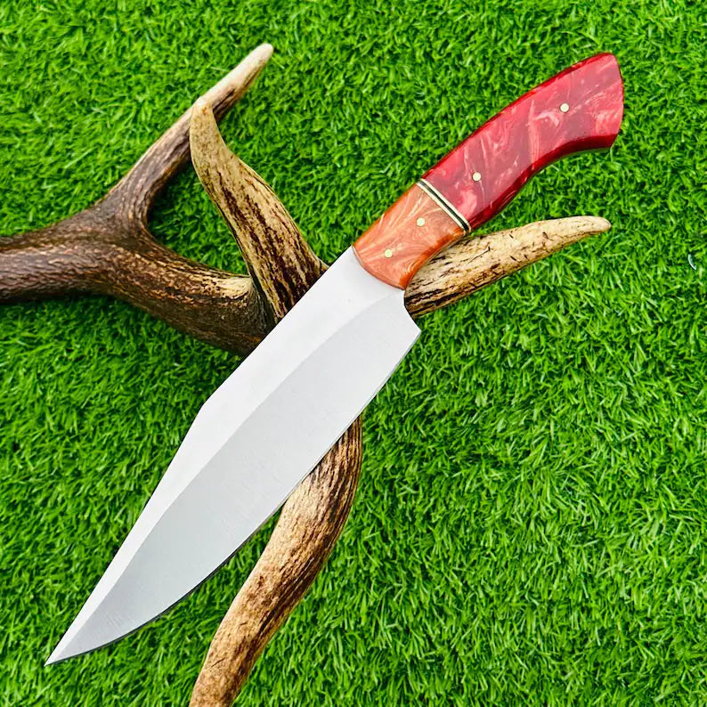 Custom Handmade Fixed Blade Knives - Bowie & Drop Point Styles