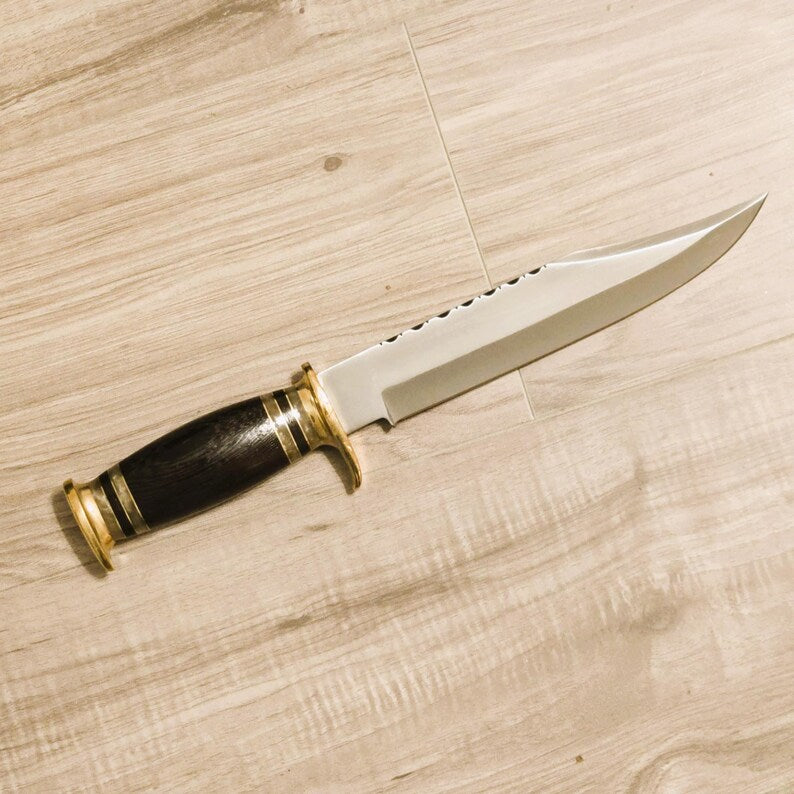 Premium Full Tang Hunting & Survival Knife with Leather Sheath