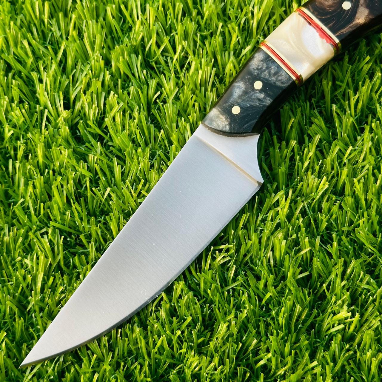Hunting Knife Handmade J2 Steel Skinner – Custom Outdoor Knife, Perfect Gift for Boyfriend & Husband Birthday