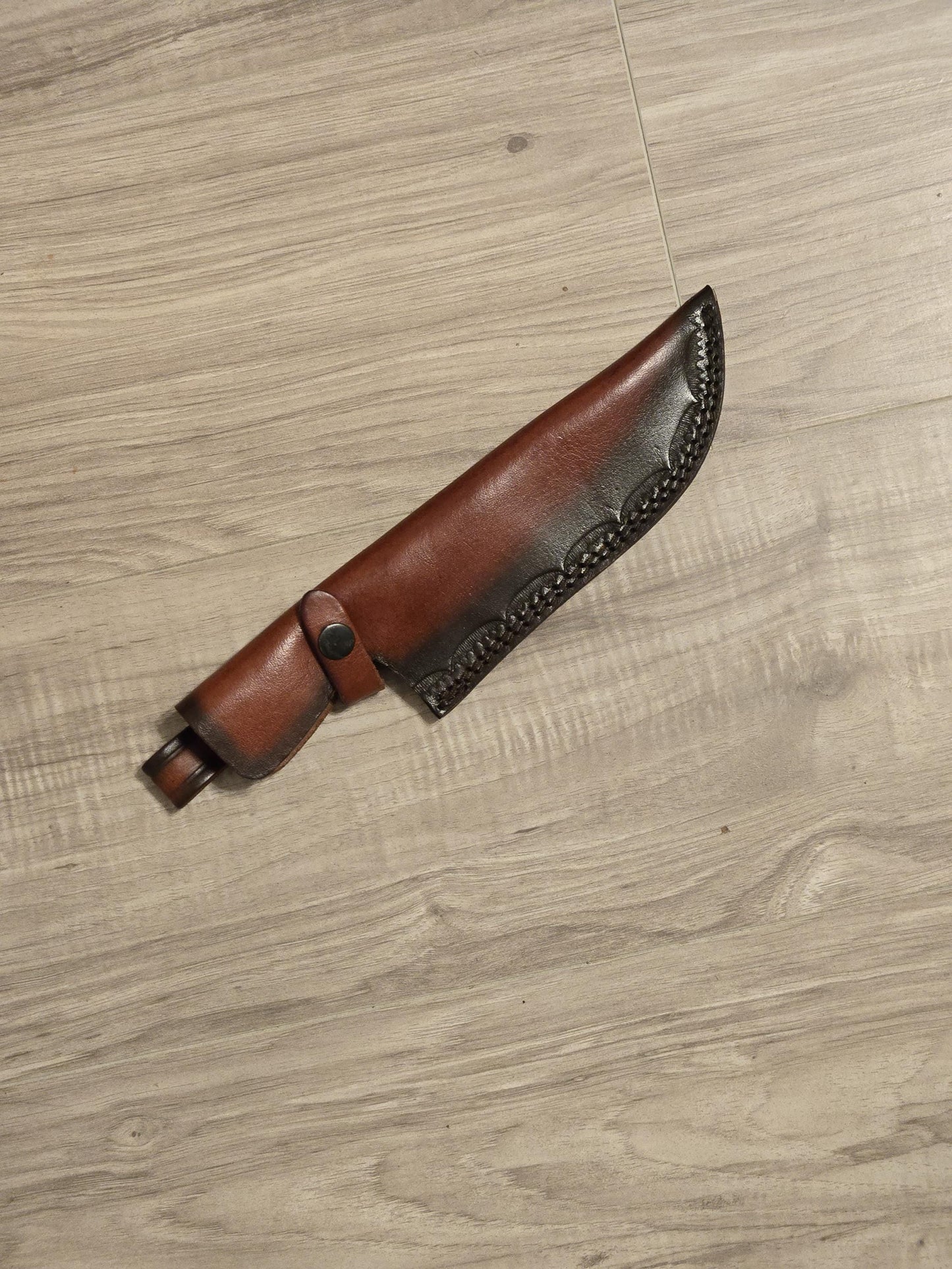 Bowie Knife Custom Handmade D2 Steel with Resin Handle & Sheath – Unique Collectible Gift for Him or Husband