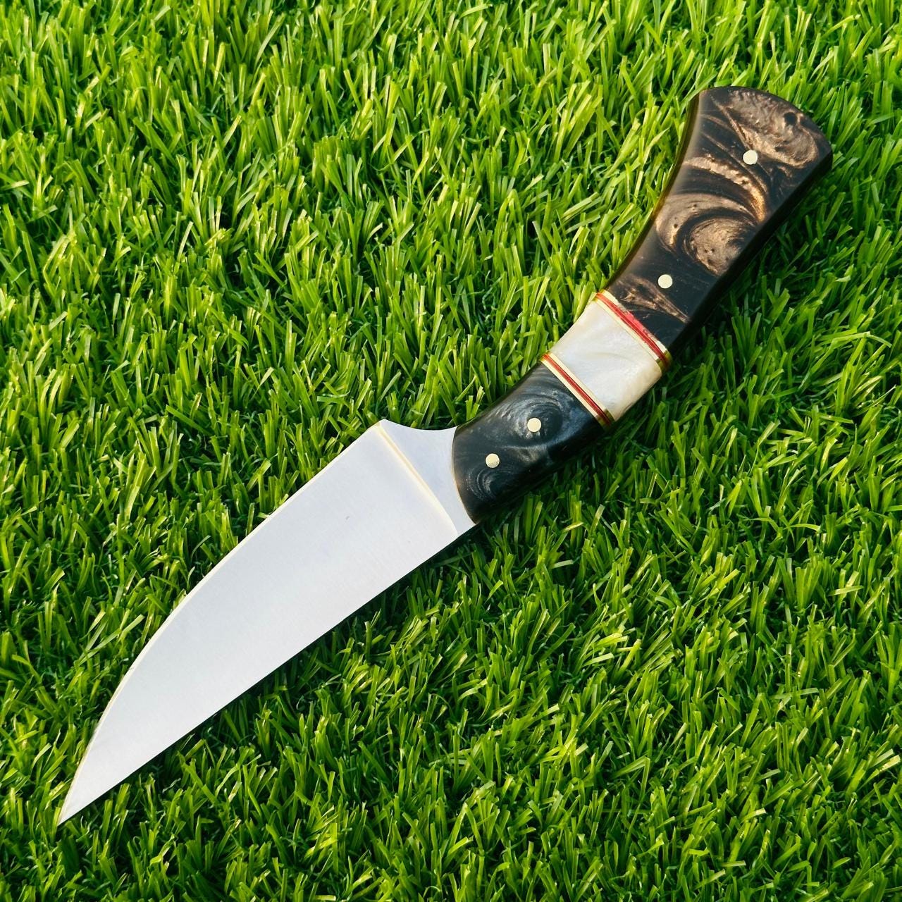 Hunting Knife Handmade J2 Steel Skinner – Custom Outdoor Knife, Perfect Gift for Boyfriend & Husband Birthday