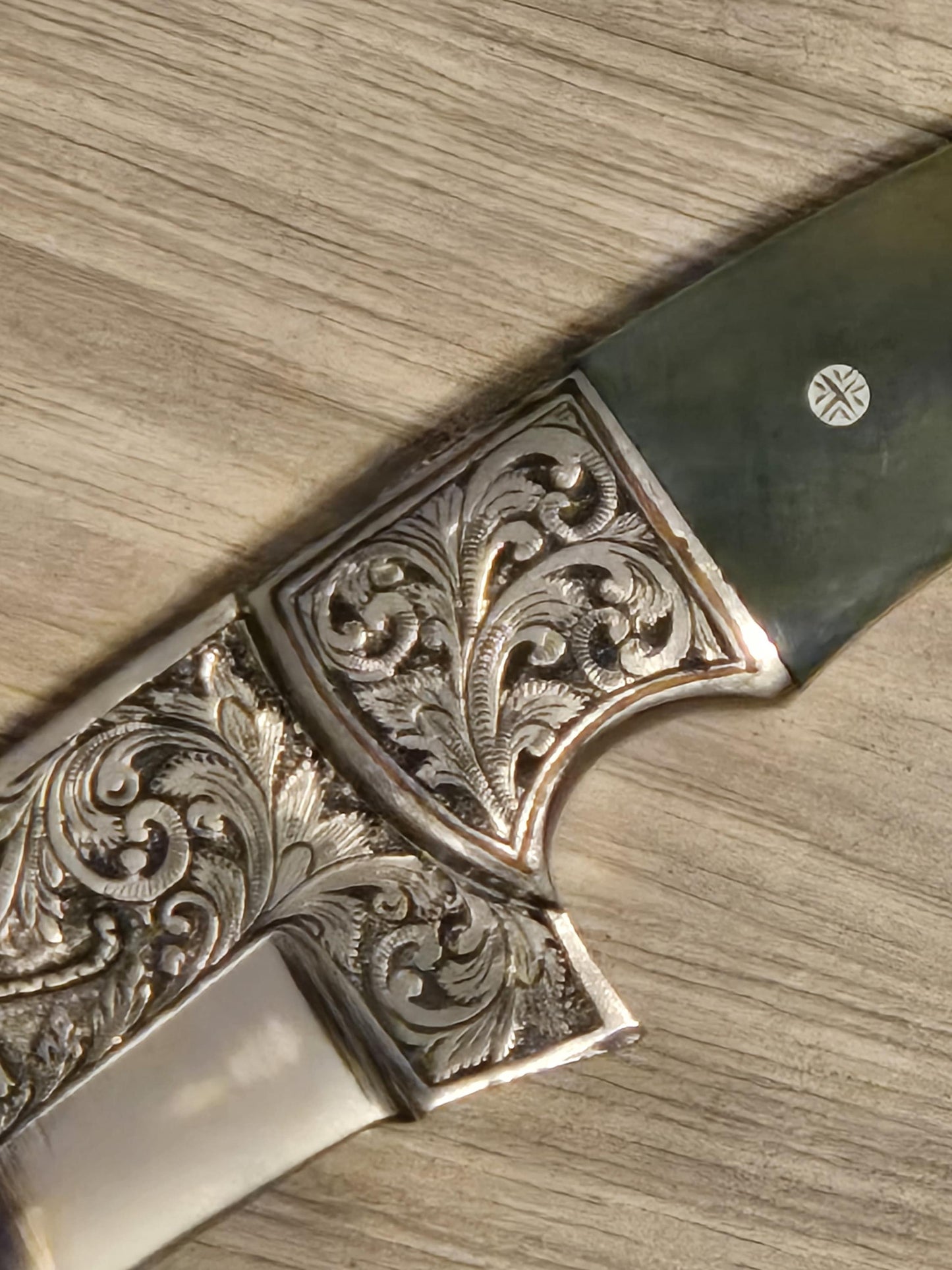 Custom Engraved D2 Steel Skinner Knife with Camel Bone Handle, Birthday Gift for Boyfriend & Husband, Handmade Masterpiece