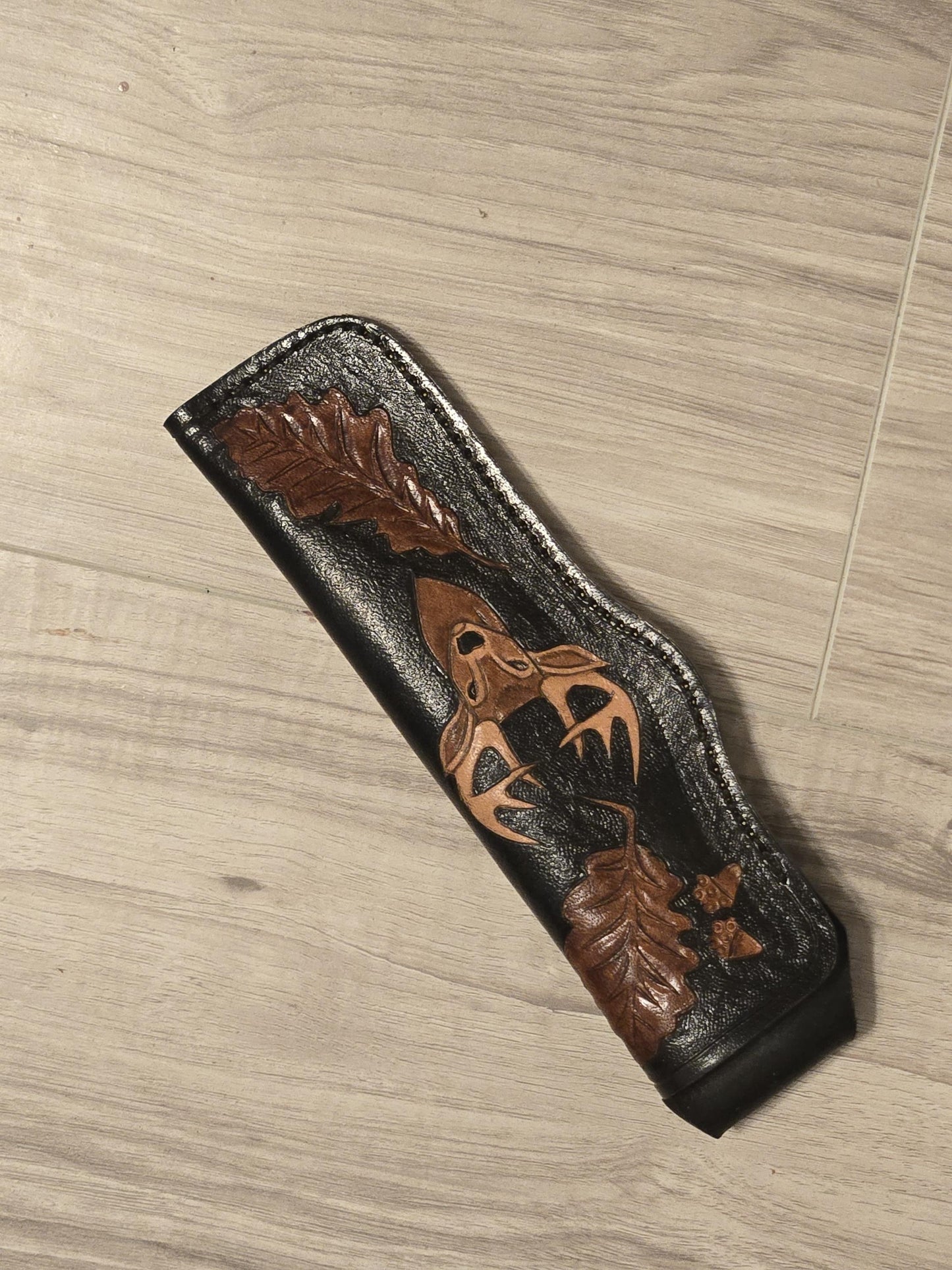 Custom Engraved D2 Steel Skinner Knife with Camel Bone Handle, Birthday Gift for Boyfriend & Husband, Handmade Masterpiece