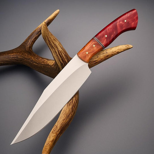 Custom Handmade Fixed Blade Knives - Bowie & Drop Point Styles