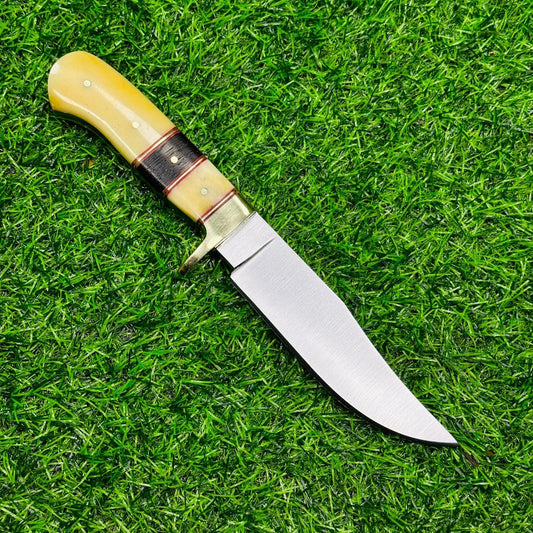 Hunting Knife Handmade J2 Steel Skinner Knife Personalized Hunting Gift for Boyfriend Husband Birthday Masterpiece of Craftsmanship