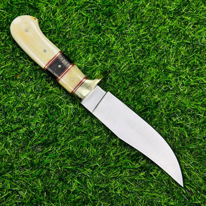 Hunting Knife Handmade J2 Steel Skinner Knife Personalized Hunting Gift for Boyfriend Husband Birthday Masterpiece of Craftsmanship