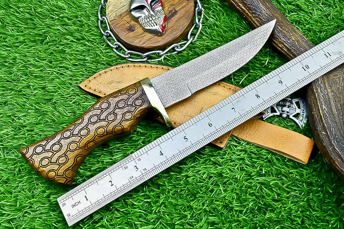 Hunting Knife Custom Handmade J2 Steel Skinner Knife, Perfect Birthday Gift for Boyfriend & Husband, Master Craftsmanship