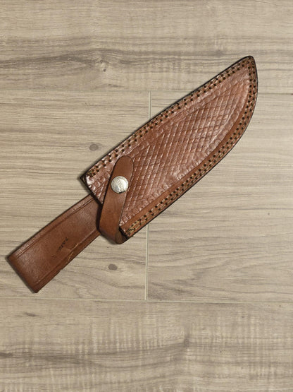 CUSTOM Handmade D2 Steel 12&quot; Bowie Knife – Resin Handle, Collectible with Sheath – Gift for Him, Gift for Husband, Unique Knife