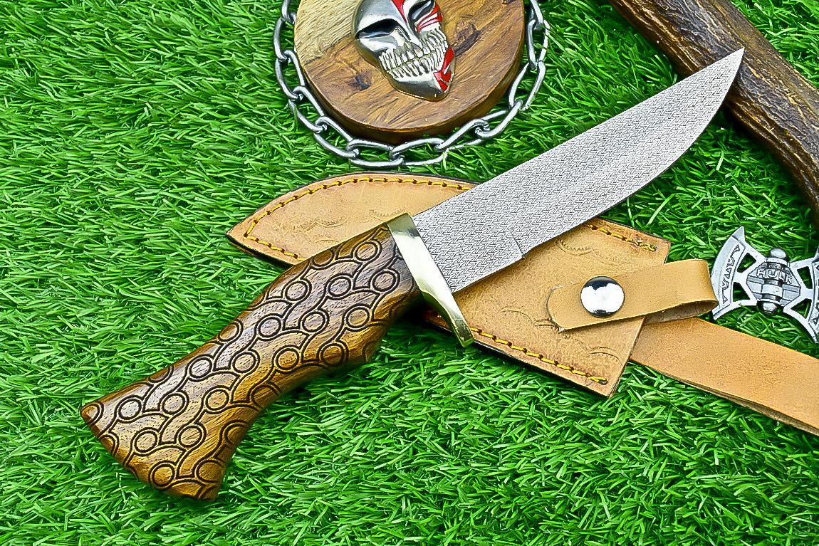 Hunting Knife Custom Handmade J2 Steel Skinner Knife, Perfect Birthday Gift for Boyfriend & Husband, Master Craftsmanship