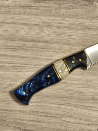 Hunting Knife Custom Handmade J2 Steel Skinner Knife Perfect Birthday Gift for Boyfriend Husband Outdoor Hunting Tool