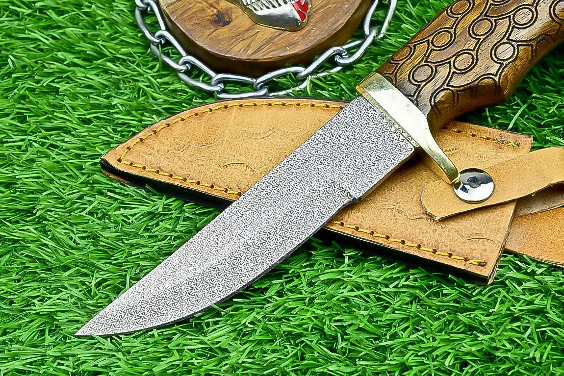 Hunting Knife Custom Handmade J2 Steel Skinner Knife, Perfect Birthday Gift for Boyfriend & Husband, Master Craftsmanship