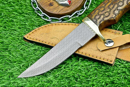 Hunting Knife Custom Handmade J2 Steel Skinner Knife, Perfect Birthday Gift for Boyfriend & Husband, Master Craftsmanship